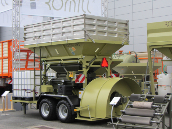 Плющилка влажного зерна ROMILL CP2 Plus