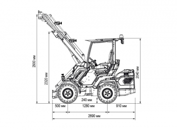MULTIONE EZ7-1650кг-165кВт