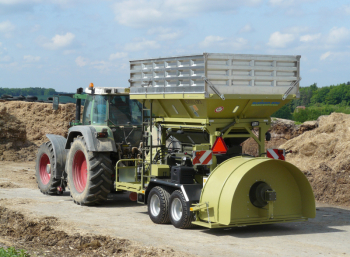 Плющилка влажного зерна ROMILL CP2 Plus